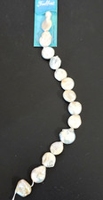 Traditions 10mm FRESHWATER PEARLS Beads - WHITE - 14 pcs