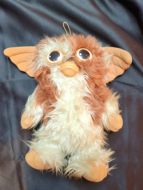 1984 Hasbro Softies Warner Bros Gremlins Mogwai Gizmo Vtg 10" Squeaker Plush 