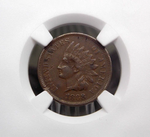 1868 Indian Head Cent Penny 1c NGC XF Details #023 Extra Fine ECC&C, Inc.