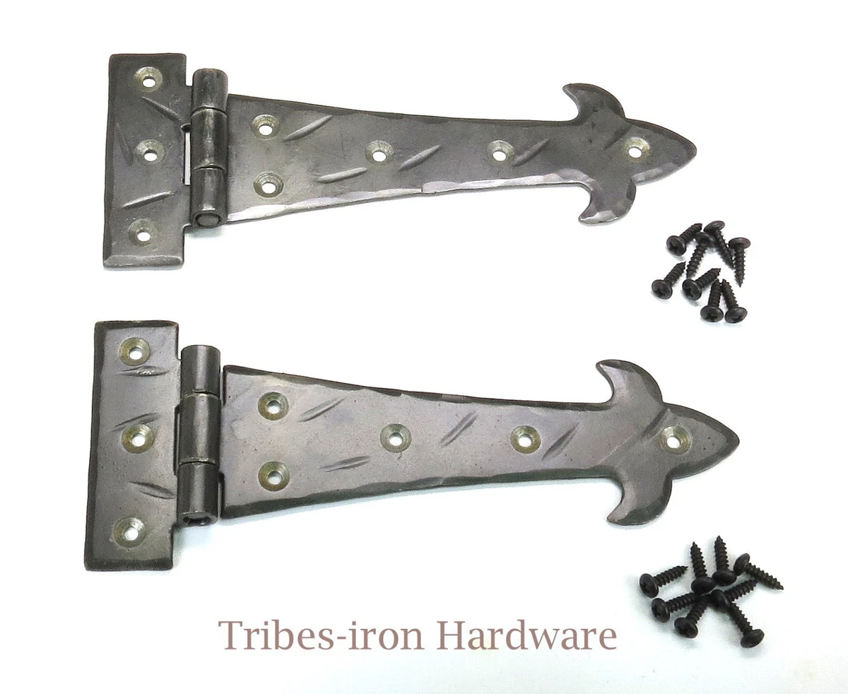 Iron hinges deals