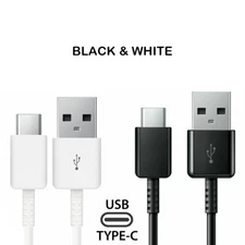 Type-C Charger Charging Cord USB C Charger Cable For Samsung S9 S10 S20 S21 S22