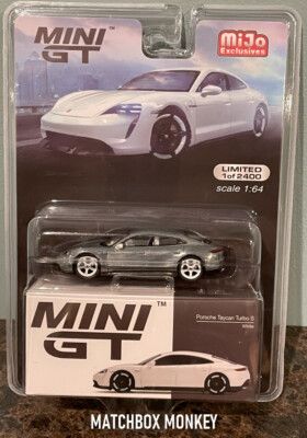 MINI GT 2020 Porsche Taycan Turbo S RAW Chase MGT00218 Limited
