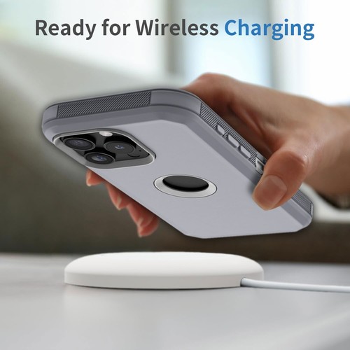 For iPhone 16 Pro Max/16+/16 Pro/16e Case Rugged Clip Cover / Screen Protector - Picture 40 of 72