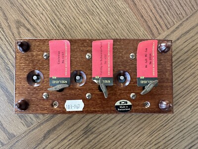 Reuge Sainte Croix Triple Cylinder Music Box 1960's EJB