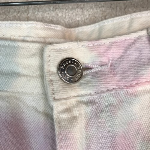 Pacsun Jeans Womens 29 White Boyfriend Custom Dye High Waisted - Picture 3 of 12