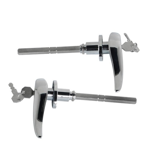 Door Handles For Matching Locks Outside Locking For Ford 3 Window 1932-1934 1933 - Picture 6 of 11