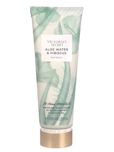 VICTORIAS SECRET ALOE WATER & HIBISCUS FRAGRANCE BODY LOTION CREAM 8 oz New