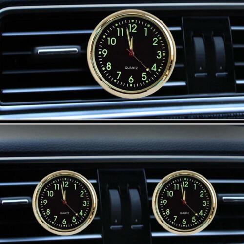 Pocket Small Mini Luminous Quartz Analog Watch Stick-On Clock For Car Boat Bike - Picture 11 of 16