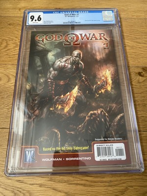 Gow Amazon Prime War Series GOD OF WAR #1 GGC Grade 1st App Kratos