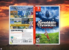 Xenoblade Chronicles Definitive Edition COVER ART / Case Nintendo Switch UAE