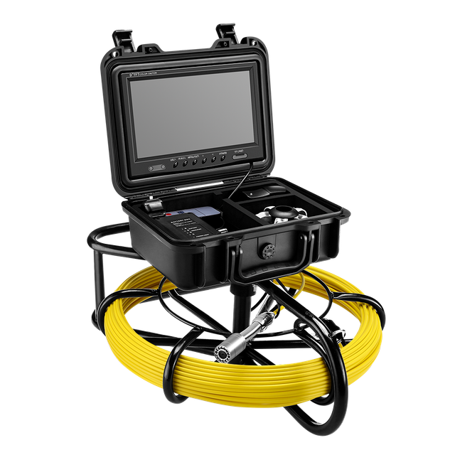 Eyoyo 9'' 50m Pipe Endoscope Inspection Sewer Camera Video Photo 8gb