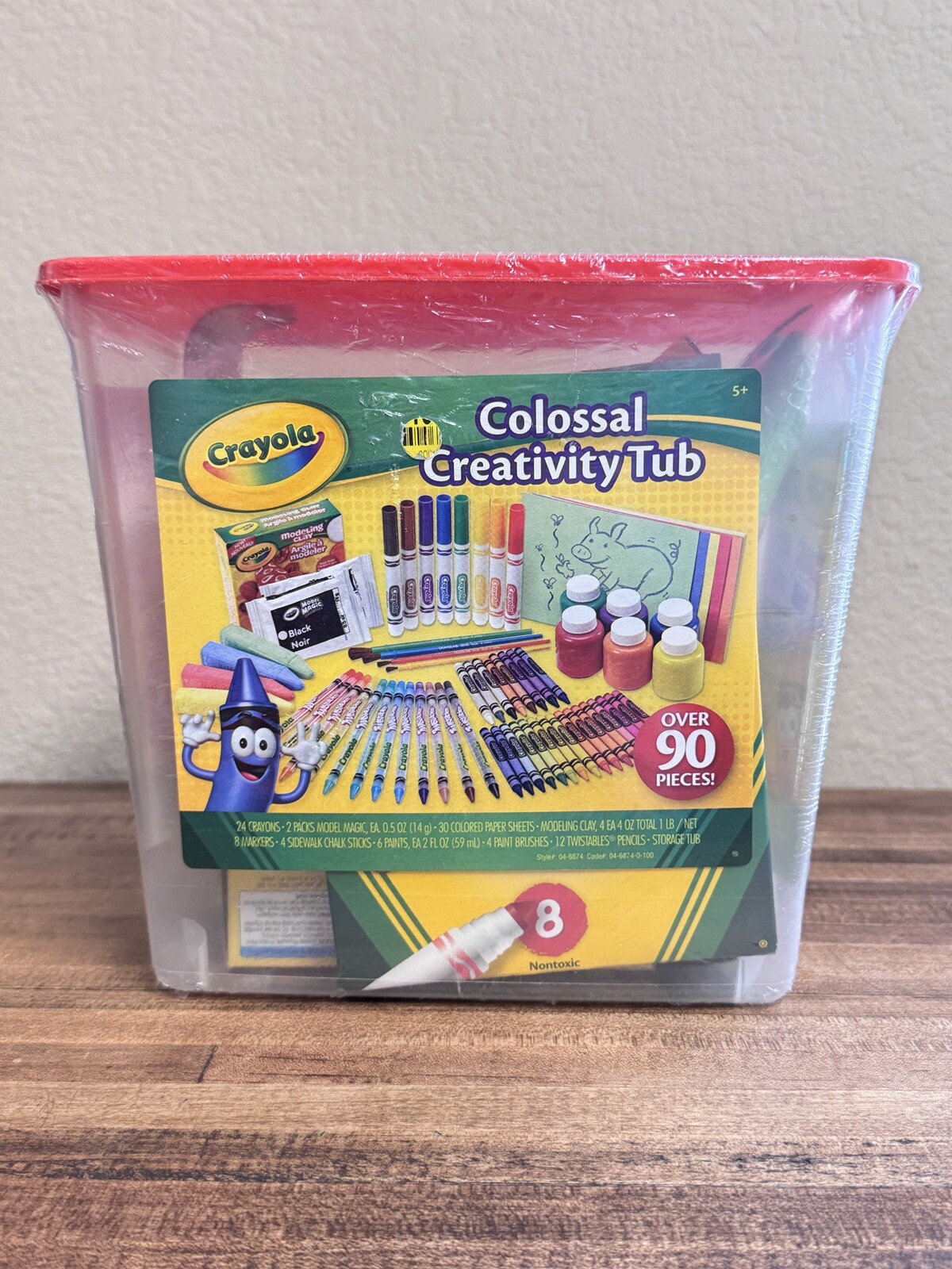 NEW Crayola Colossal Creativity Tub Art and Craft Supplies A
