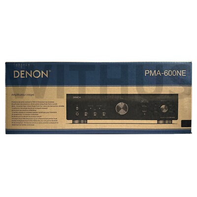 Denon PMA-600NE Integrated Amplifier Amp Black 220V / 60Hz Only
