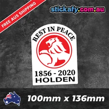 RIP Holden Sticker Funny Laptop Car Window Bumper 4x4 Ute JDM Decal 4wd