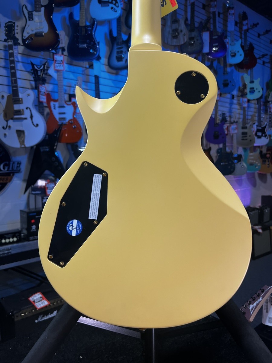 ESP LTD Eclipse EC-256 Electric Guitar - Vintage Gold Satin Auth