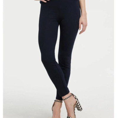 (Ju) Draper James Ponte Womens Pants Size S Blue Skinny Reese Witherspoon