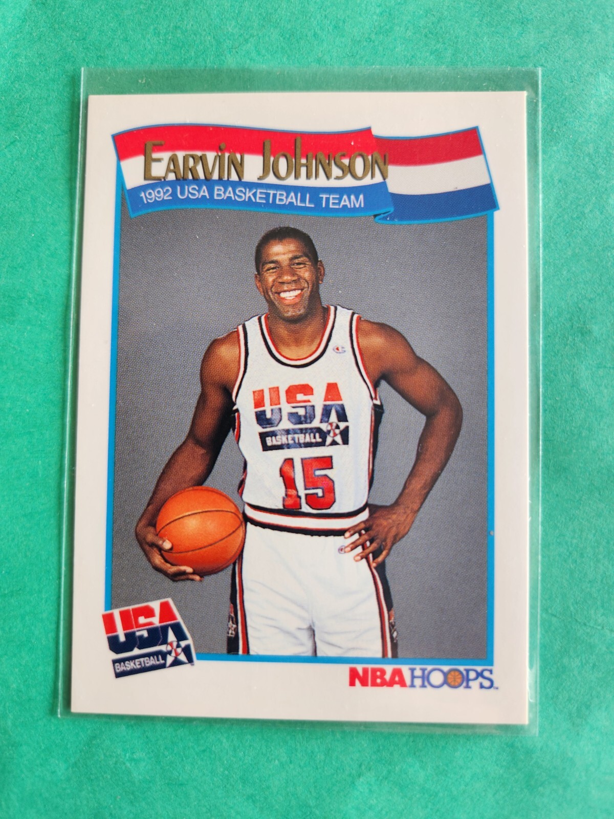 1991-92 NBA Hoops - #578 Magic Johnson .