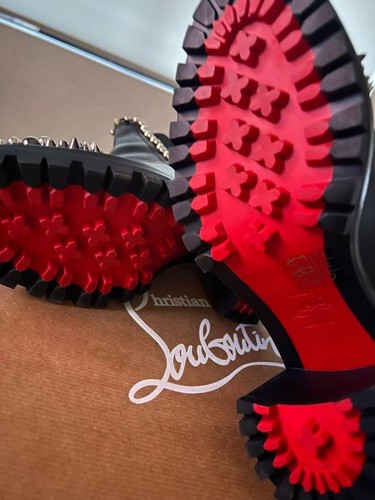 Stivali Chelsea Christian Louboutin Chasse in pelle impreziosita 37 - Foto 13 di 24