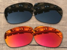 Vonxyz Polarized Lens for-Electric Knoxville Retro Black Fire-Combo Pack