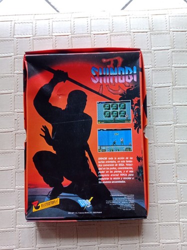 SHINOBI CONSOLE MSX EDIZIONE SPAGNOLA MASTERTRONIC - Picture 6 of 6