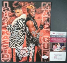 AEW Isiah Kaddisy & Marq Quen Signed Private Party 8x10 Photo A JSA COA