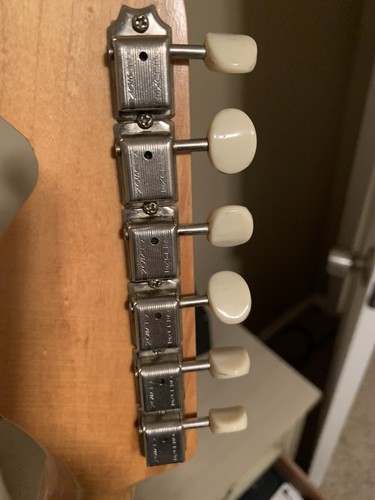 Fender Vintage Kluson Deluxe Tuners (FULL SET) - Picture 5 of 6
