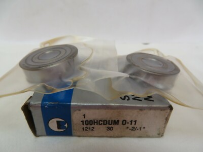NEW BARDEN PRECISION BALL BEARING 100HCDUM0-11 100HCUM ''LOT OF 2''