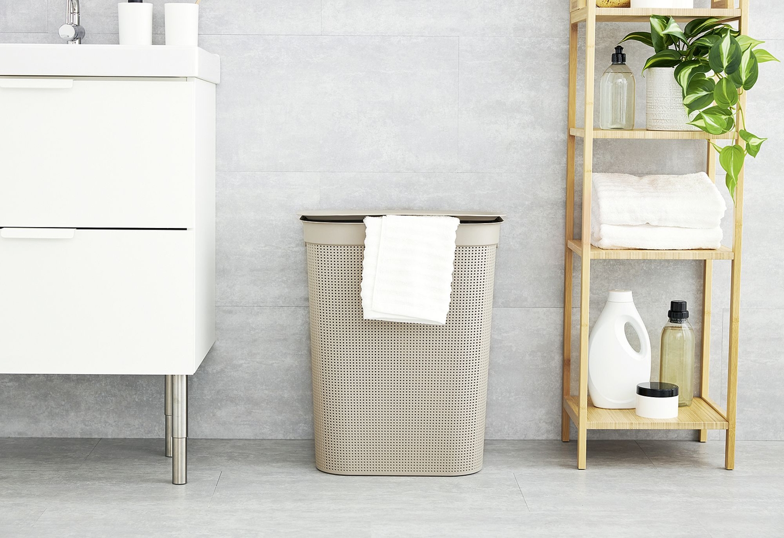 Rotho Wäschesammler Brisen 50l Capp.