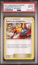 PSA 8 NM-MT 2017 Champions Festival Spanish Worlds Promo Pokemon Card SM78 on eBay