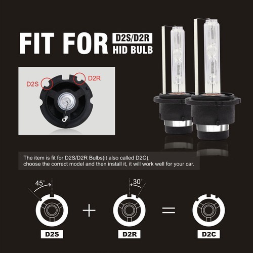 For Acura TL 2009-2014 - Front HID LED Headlights Hi/Lo Beam Fog Light Bulbs Kit - Foto 10 di 24