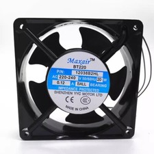 MAXAIR BT220 12038B2HL AC220-240V 20W 0.12A Cooling Fan