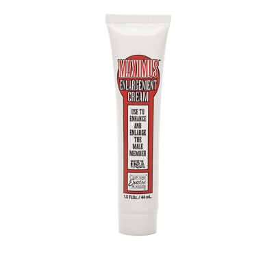 Maximus Cream, Male Enhancement Increase and Enlarge Male Member 1.5 oz, Fast !