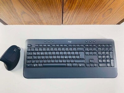 LOGITECH SIGNATURE K650 WIRELESS BLUETOOTH KEYBOARD 6D Ergonomic Mouse 100mA 5V