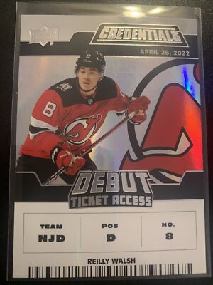 Reilly Walsh  2022-23 Credentials Debut Ticket Access  773/999