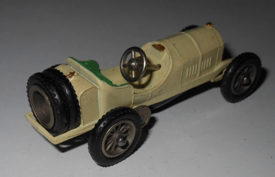 LESNEY MATCHBOX # 10 MODELLO D'EPOCA 1908 GRAN PREMIO MERCEDES - Immagine 2 di 3