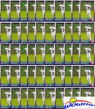 Lot of (50) 2015 Topps #571 Devon Travis ROOKIE VARIATION Cards MINT Blue Jays