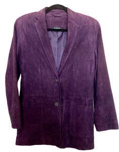 plum colored blazer