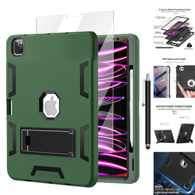For iPad Pro in 6th/5th/4th/3rd Gen Case Shockproof Heavy Duty Stand  Cover