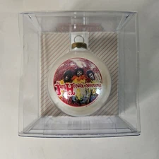 Vintage Jimi Hendrix Christmas Ornament Santa's Rockshop Pearl White 1996 New