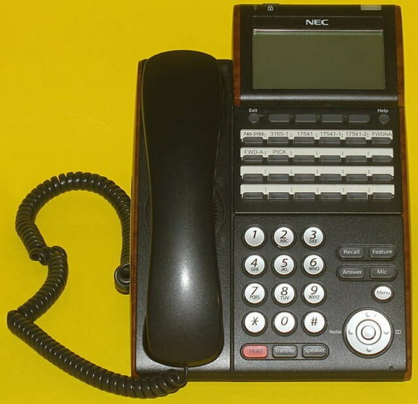 NEC Dt700 Series VoIP Phone Itl24d1 (bk) Tel for sale online eBay