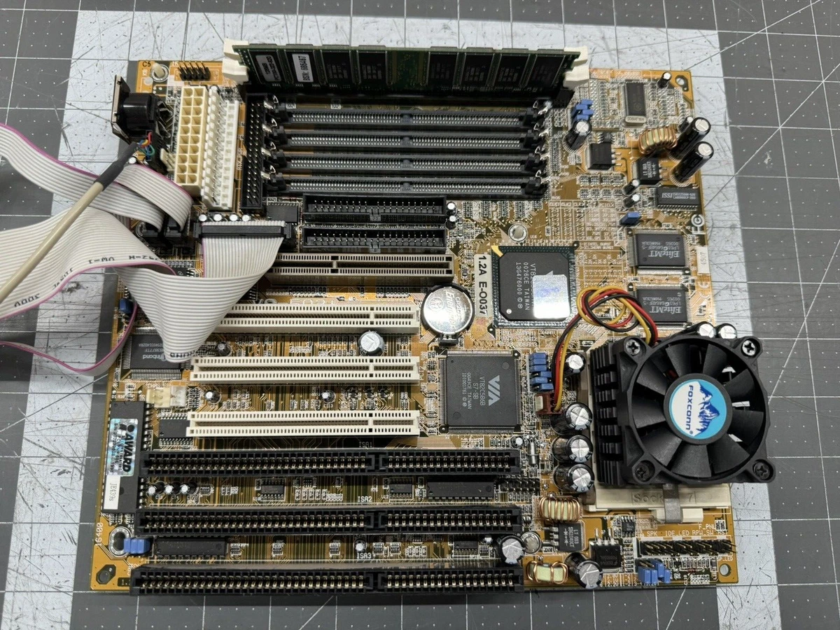 FIC VA-503+ Super Socket 7 Motherboard AMD K6III 333Mhz & 128Mb