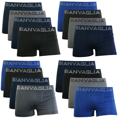 10er Pack Boxershorts Retro Herren Boxer Shorts Seamless Unterhose Unterwäsche