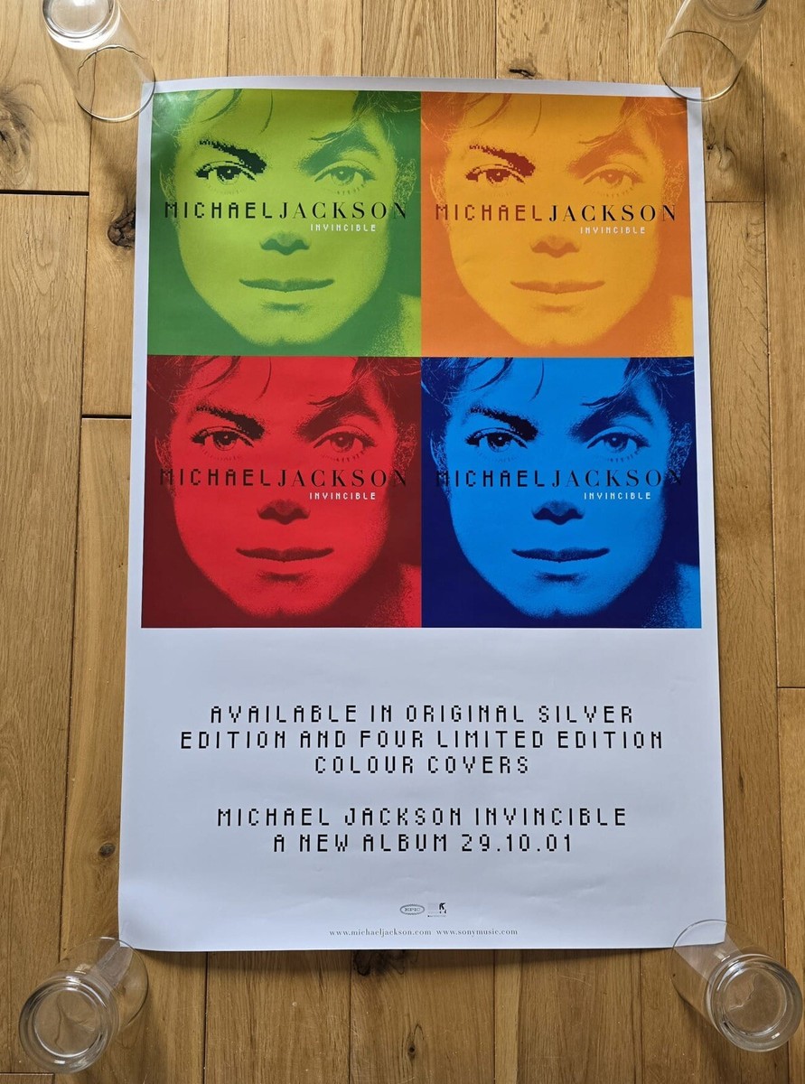 Micheal Jackson - Set Of 2 Invincible Original Record