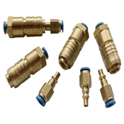 5PC NEW FIT FOR 101C4-6E air pressure joint pure copper air pressure special 6mm
