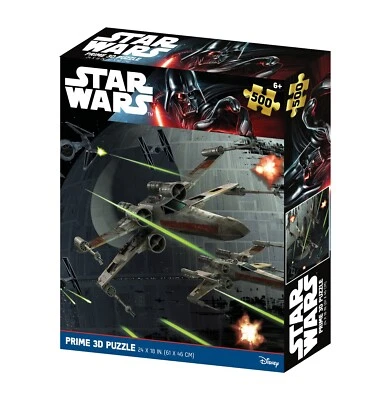 Star Wars Xwing Fighter Prime 3D 500pc Jigsaw Puzzle - Image 1 of 2