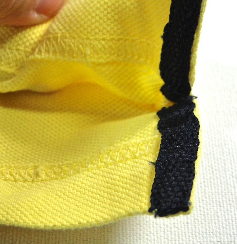 NOVA Camisa Polo Crazy 8 Criança Amarela Caveira e Ossos Pique Manga Curta XS, SM, MED - Imagem 3 de 3