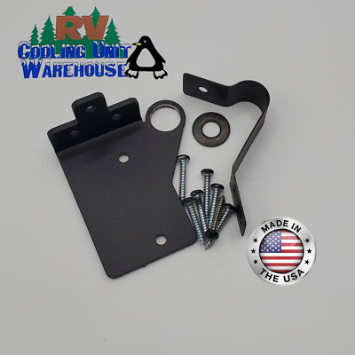 Norcold RV DOOR  LOWER RIGHT Corner  HINGE REPAIR Kit w/SUPPORT BAND Polar Model