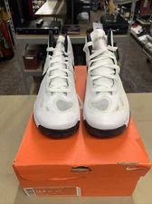 New Nike ZOOM Womens Hyperfuse TB Model 525021-100  Black White Sz 12.5