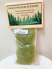 MULTI Scale SWEETWATER SCENERY # 102 SPRING FIELD GRASS Bag of Scenery Material