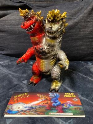 MAXTOY 双頭怪獣デュアロス One up 限定カラー ソフビ maxtoy Maxtoy Two-Headed Monster Dualos One Up Limited Color Soft Vinyl